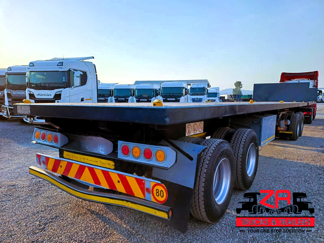 2018 HENRED FRUEHAUF SUPERLINK FLAT DECK TRAILER